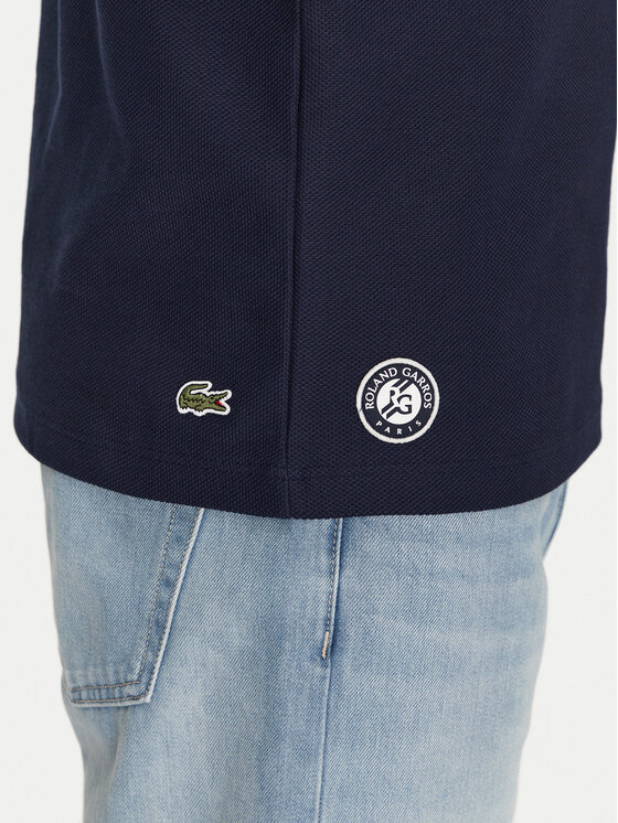 Lacoste Lacoste Polo PH8742 Granatowy Regular Fit