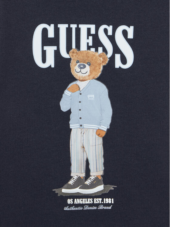 Guess Guess T-krekla un džinsa šortu komplekts I6GG04 K8HM4 Daudzkrāsains Regular Fit
