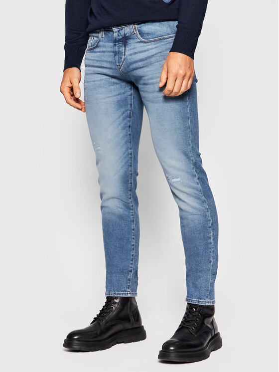Armani Exchange Džinsai 6KZJ10 Z1PEZ 1500 Mėlyna Skinny Fit • Modivo.lt