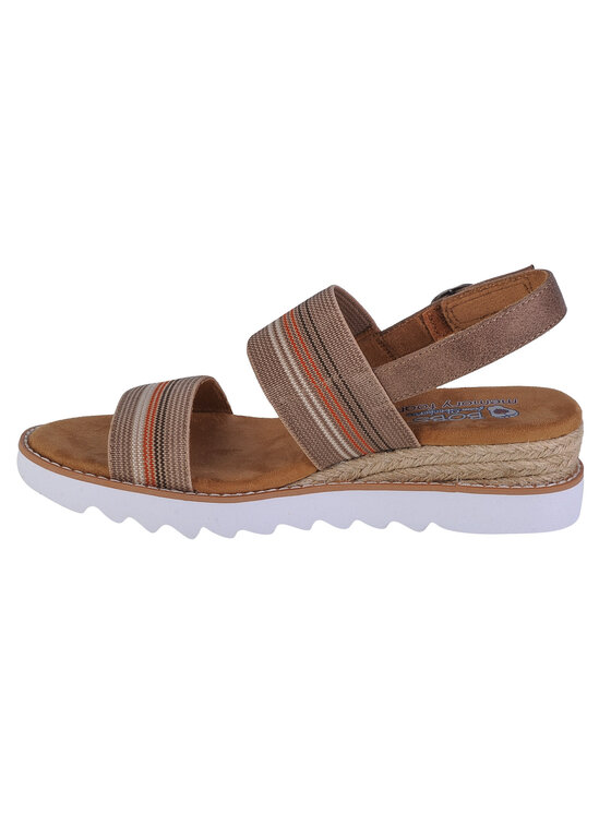 Sandali store skechers marrone