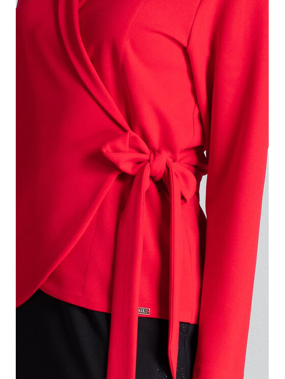 FIGL FIGLFIGL Blusa M692 Rosso Regular Fit