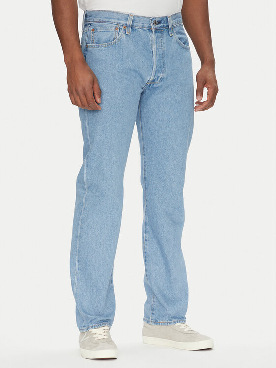 Levi's Džínsy 501 00501-3708 Modrá Straight Fit