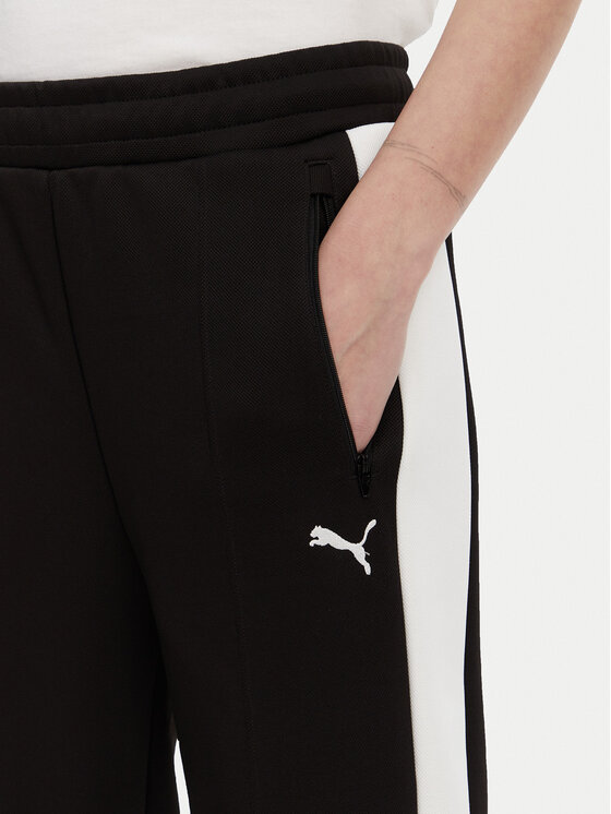 Puma Puma Donji dio trenerke T7 Always On 629797 Crna Straight Fit