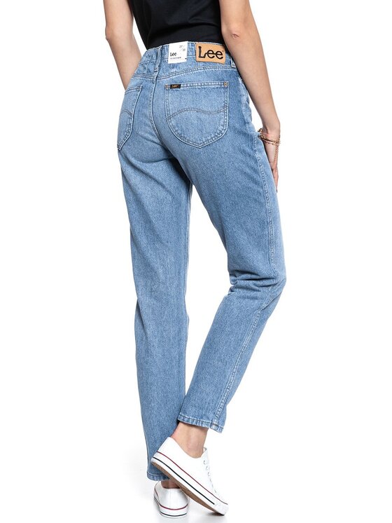 Lee Lee Jeans TAILORED MOM Blu Regular Fit