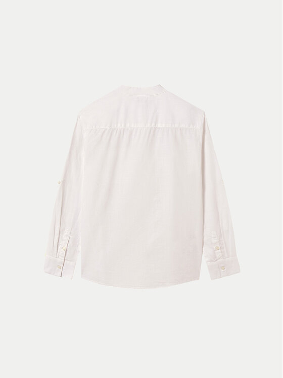 Mayoral Mayoral Camicia 6141 Bianco Regular Fit