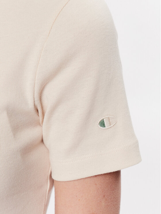 Champion Champion T-krekls 116345 Bēšs Regular Fit