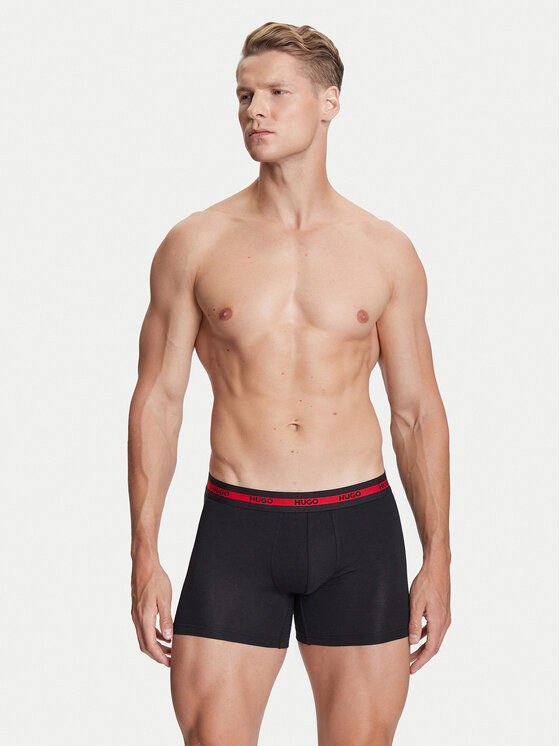 HUGO HUGO Set di 3 boxer 50545674 Multicolore