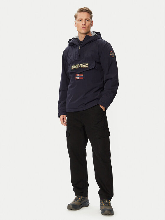 Napapijri Napapijri Kurtka anorak Rainforest Winter 3 NP0A4GMC Granatowy Regular Fit