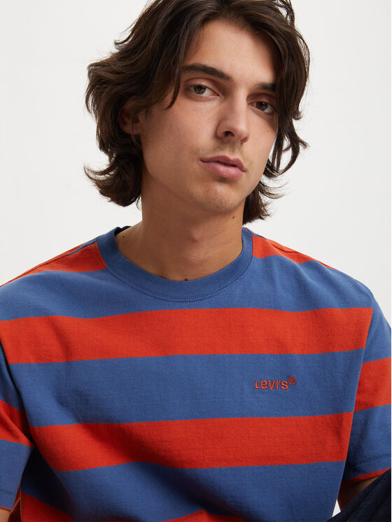 T-shirt Red Tab™ Vintage A06370055 Blu scuro Loose...