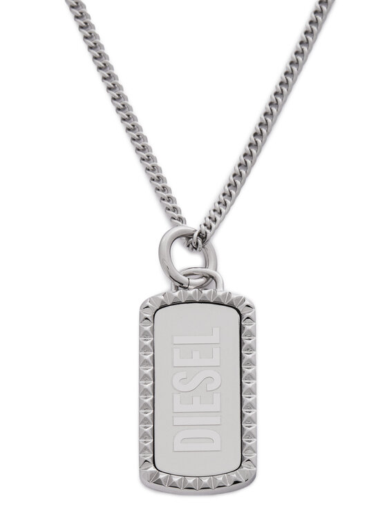 Diesel Diesel Collana DX1455040 Argento