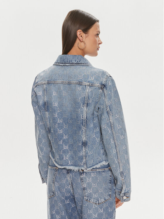 Liu Jo Liu Jo Джинсова куртка UA4096 D4854 Голубий Regular Fit