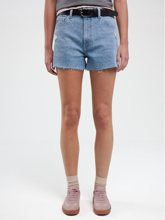 BIG STAR BIG STAR Szorty jeansowe AUTHENTIC GIRL Niebieski Wide Fit
