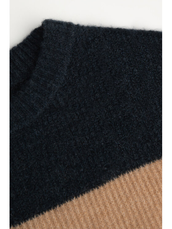Coccodrillo Coccodrillo Sweter ZC3172101ATJ-015 Granatowy Regular Fit