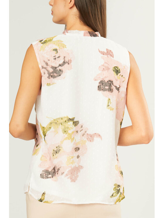 QUIOSQUE QUIOSQUE Halenka 2LY002 Écru Regular Fit
