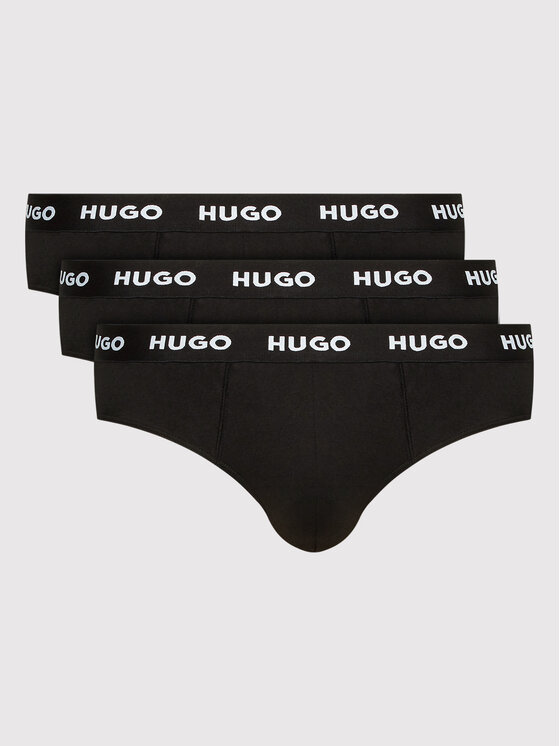 HUGO HUGO Set de chiloți slip﻿ 50469763 Negru