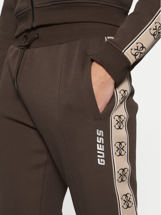 Guess Guess Spodnji del trenirke Z2YB09 KB3P2 Rjava Regular Fit