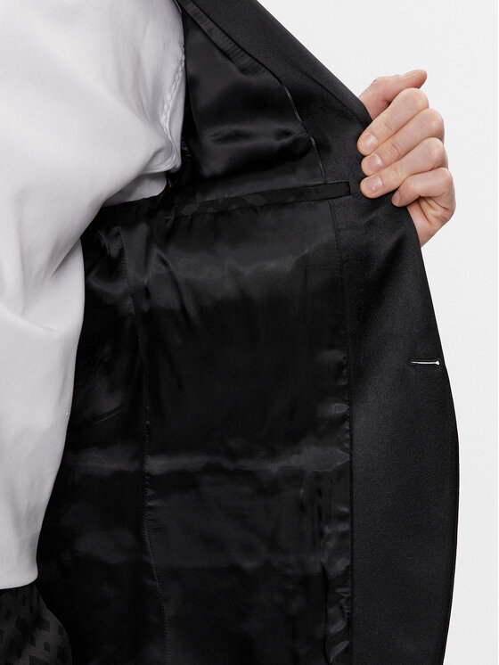 BOSS Boss Oblek H-Huge-2Pcs-Tux-231 50502453 Černá Slim Fit