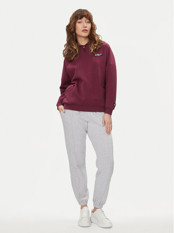 Ellesse Ellesse Bluză Semprevisa Oh SGP15848 Vișiniu Relaxed Fit