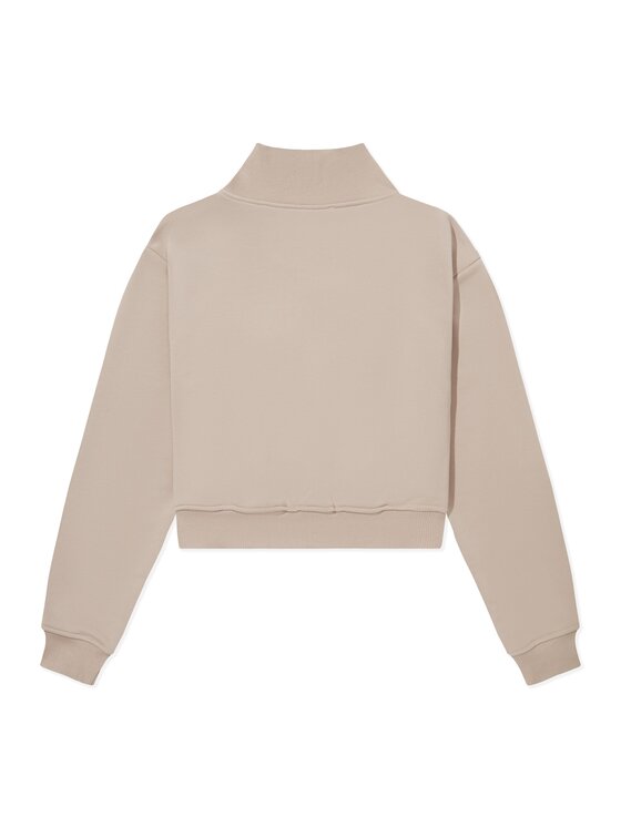 La Mania La Mania Mikina RIPPLE Béžová Classic Fit