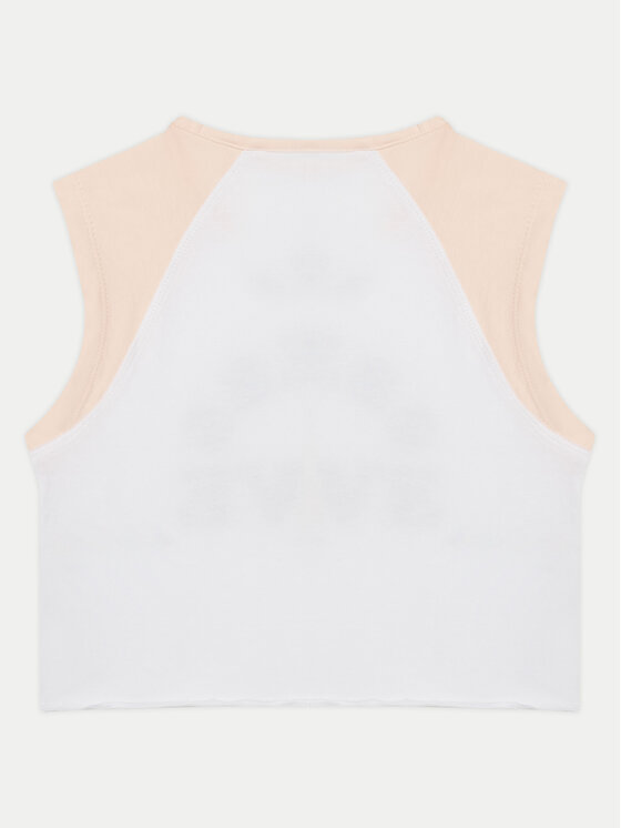 Guess Guess Top J5GI12 K6YW4 Biały Regular Fit