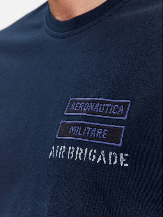 Aeronautica Militare Aeronautica Militare Hosszú ujjú 232TS2127J584 Sötétkék Regular Fit