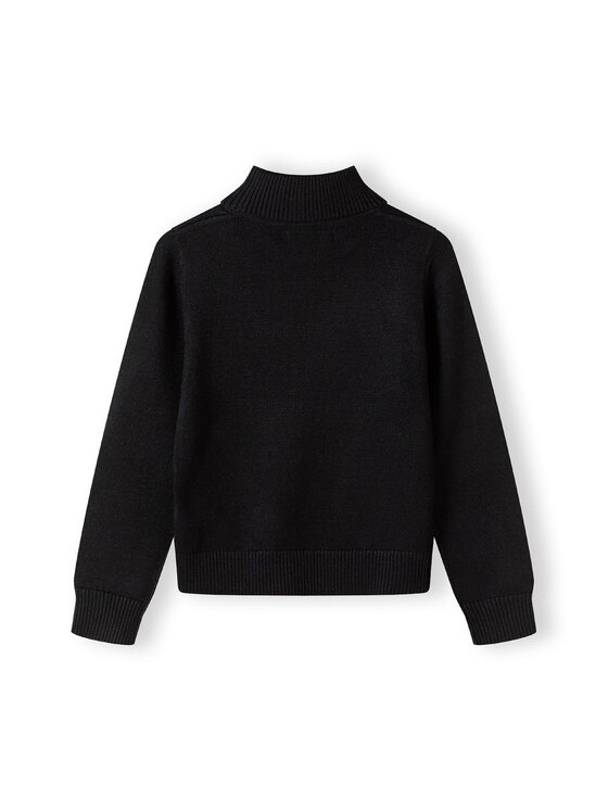 minoti minoti Sweter 26KNIT68 Czarny Regular Fit