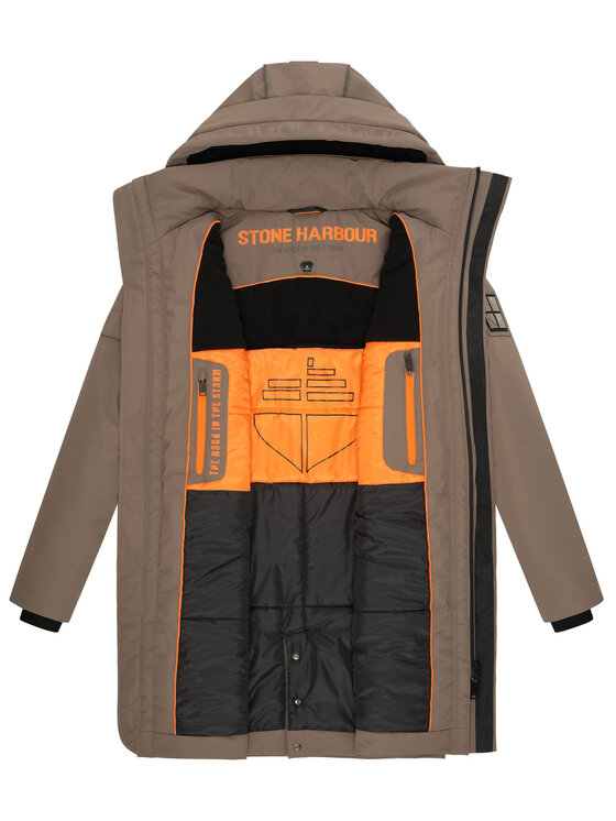 Stone Harbour Stone Harbour Kurtka zimowa Xandroo Brązowy Regular Fit