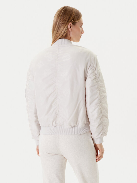 Guess Guess Яке бомбър W5YL08 WHDK2 Екрю Regular Fit