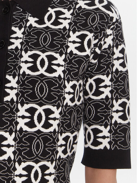 PINKO PINKO Suknelė Nothing 106039 A2YD Juoda Regular Fit