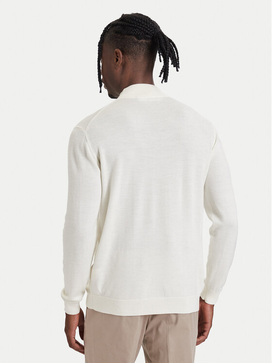 KARL LAGERFELD KARL LAGERFELD Golf 655002 564399 Beżowy jasny Regular Fit