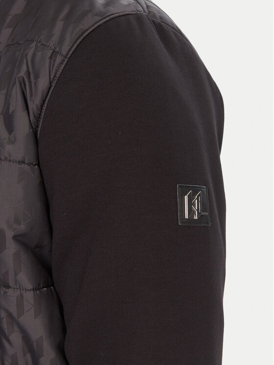 KARL LAGERFELD KARL LAGERFELD Geacă bomber 505064554504 Negru Regular Fit