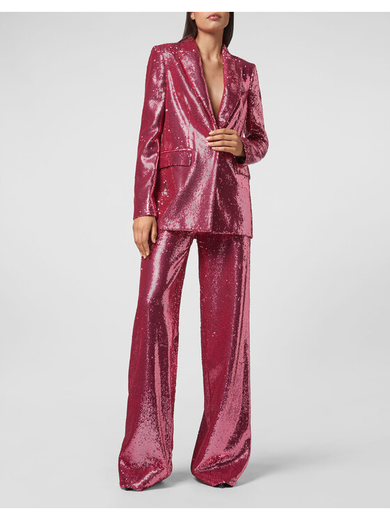 PHILIPP PLEIN PHILIPP PLEIN Giubbotto piumino 5225 Rosa Regular Fit