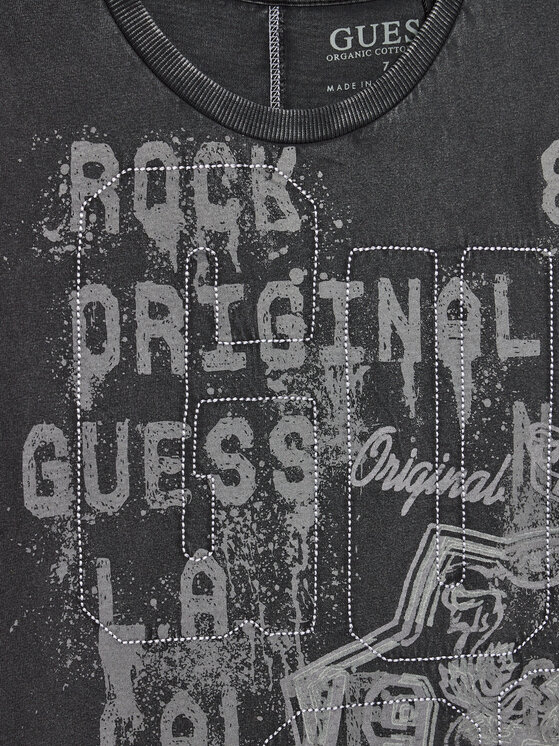 Guess Guess T-shirt L4BI08 I3Z14 Crna Regular Fit