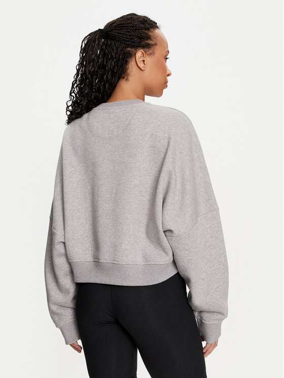 adidas adidas Μπλούζα Essentials IY2545 Γκρι Loose Fit