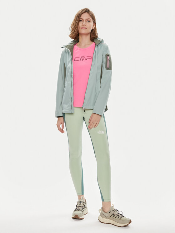 CMP CMP Větrovka 39A5016 Zelená Regular Fit