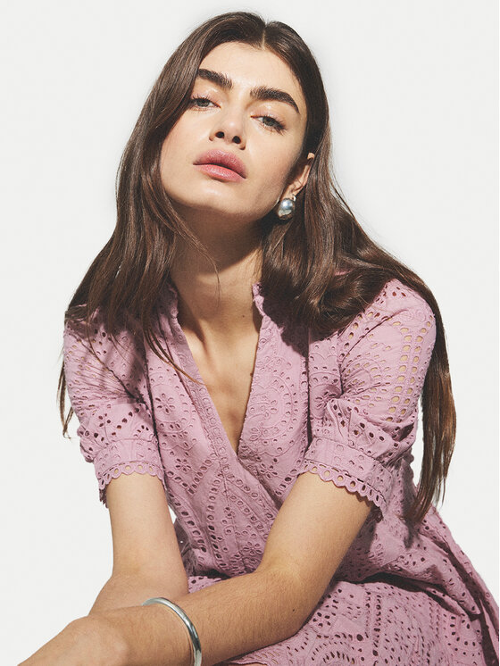 YAS YAS Vestito estivo Holi 26027163 Rosa Regular Fit