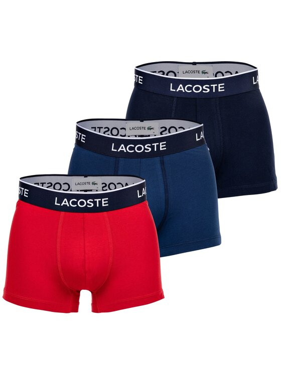 Bokserki Lacoste, Rozmiar S, Niebieskie, 28622