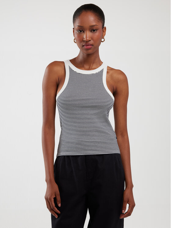 BIG STAR BIG STAR Top LIVIA Granatowy Slim Fit