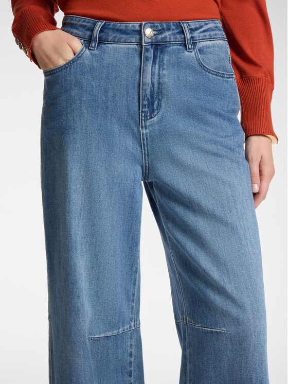 Elena Mirò Elena Mirò Jeans P411G000420N0D4 Blu Flare Fit