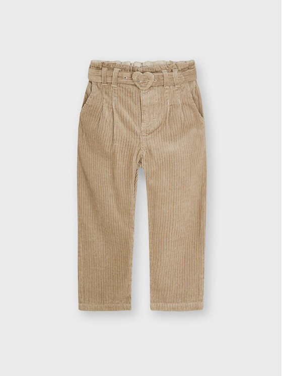 Pantaloni di tessuto 4578 Beige Regular Fit