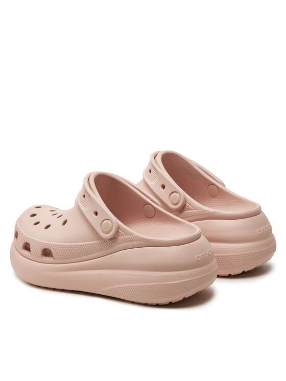 Crocs Crocs Natikače Classic Crush Clog 207521 Ružičasta
