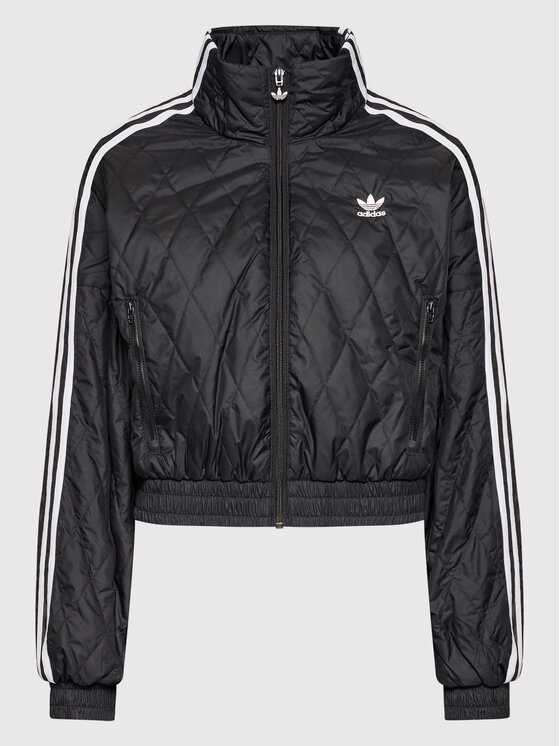 adidas Giacca di transizione adicolor Classics Quilted H43916 Nero Regular Fit Modivo