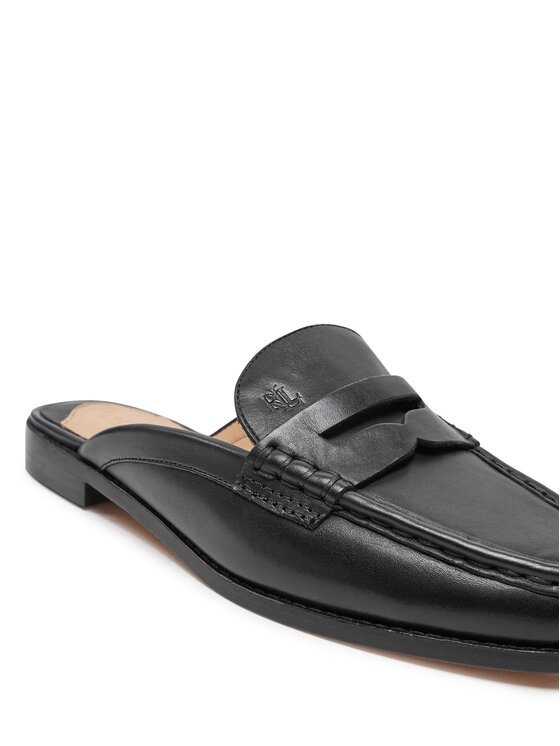 LAUREN RALPH LAUREN LAUREN RALPH LAUREN Klapki Wynnie Mule 802943791001 Czarny
