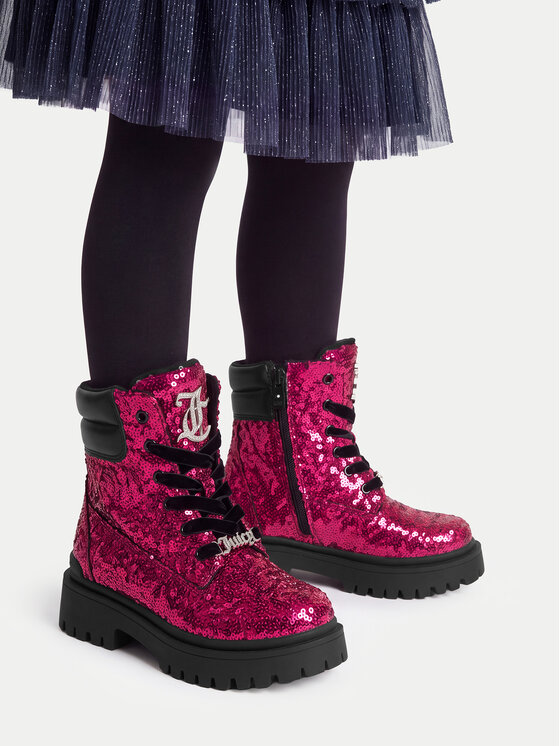 Juicy Couture Juicy Couture Trzewiki CEO-CS6590-01A Różowy