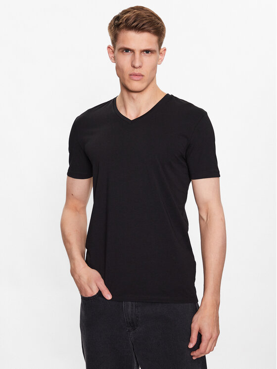 HUGO Hugo Komplekt kahest t-särgist 50325417 Must Slim Fit