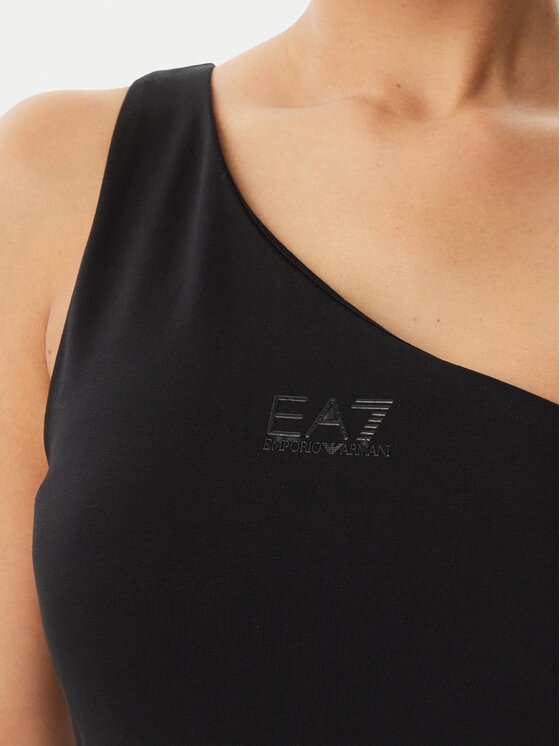 EA7 Emporio Armani EA7 Emporio Armani Лятна рокля 7W000962 AF12484 UC001 Черен Regular Fit