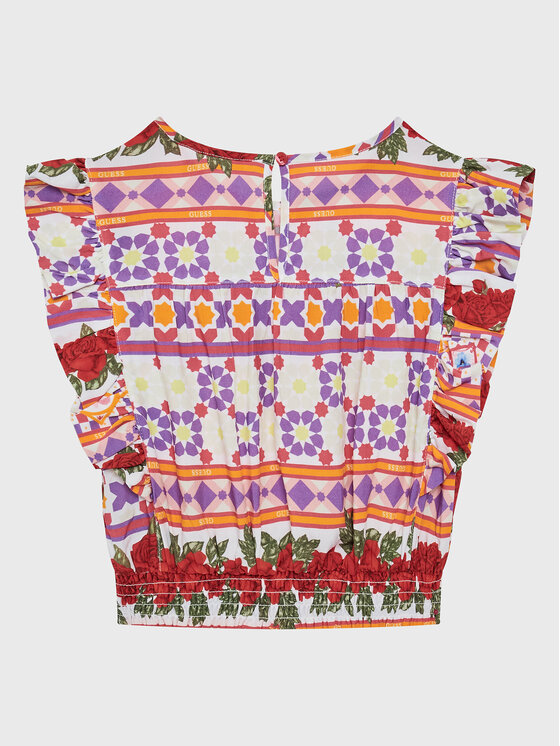 Blusa J3GH03 WFBN0 Multicolore Regular Fit