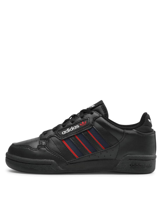 adidas adidas Sneakersy Continental 80 Stripes J FY2698 Čierna