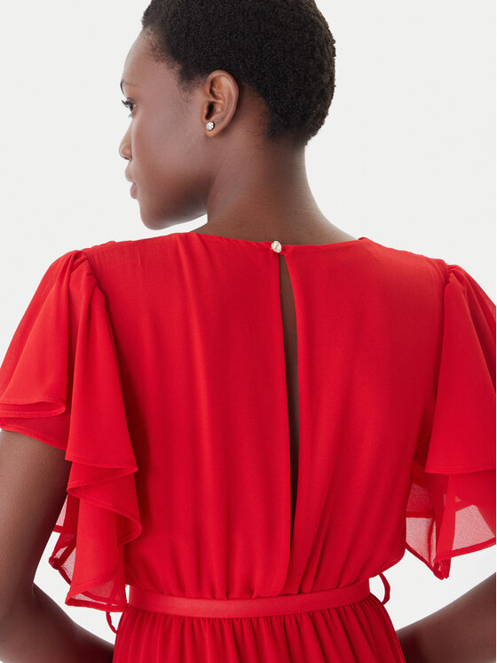 Artigli Artigli Abito da cocktail ACAB004967 Rosso Regular Fit