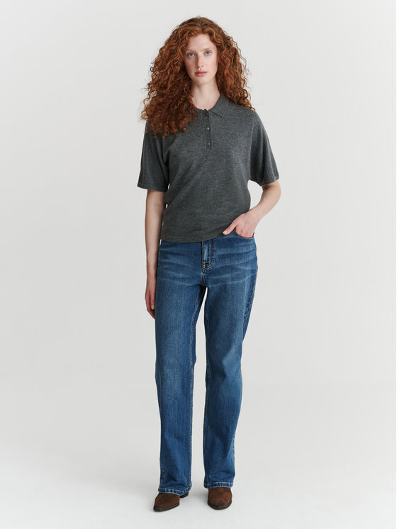 TATUUM TATUUM Bluzka SOBA Szary Loose Fit